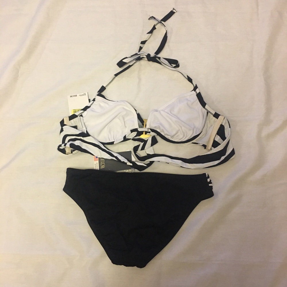 Coco Reef halter underwire 36/38D zebra bikini - Picture 4 of 4